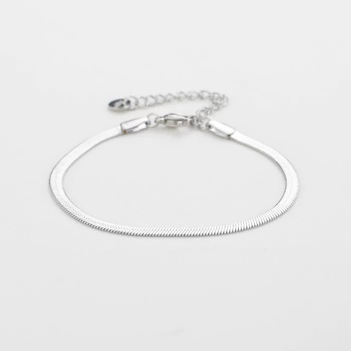 Plated bracelet silver