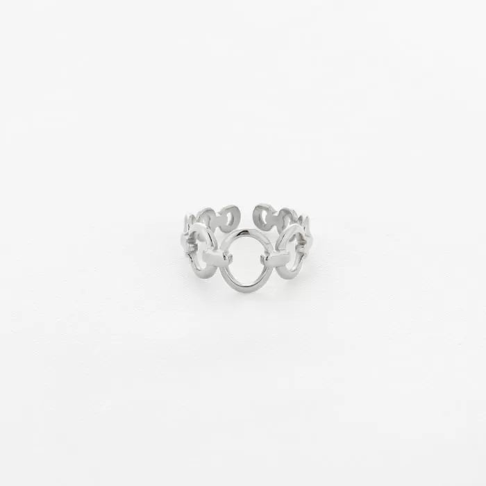 Cirkles ring silver