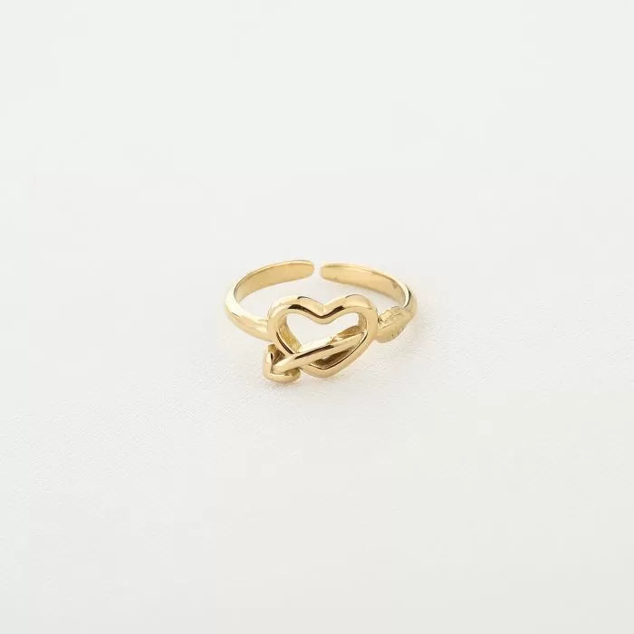 Cupido love ring gold
