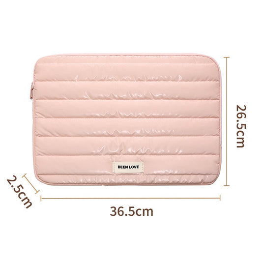 Laptop hoes shine pink 15inch