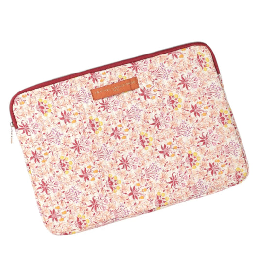 Laptop hoes flowers pink orange 13inch