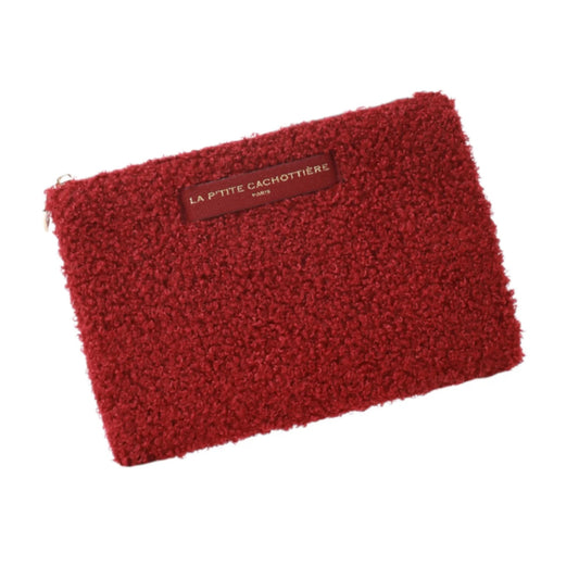 Toillettas teddy bordeaux small