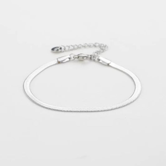 Plated bracelet silver