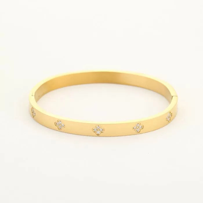 Bangle gold klaver
