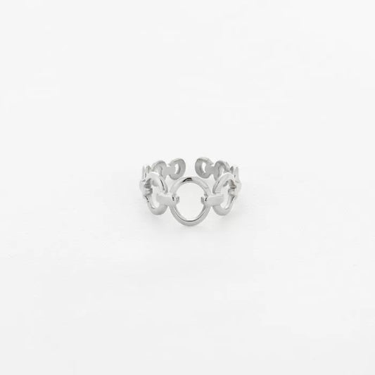 Cirkles ring silver