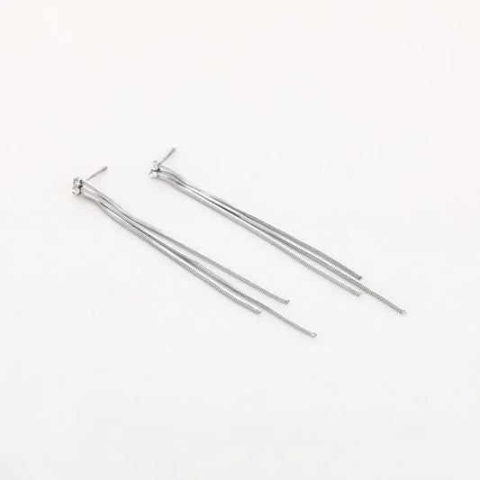 Shine earrings silver