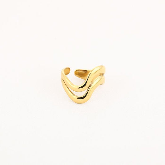 Statement ring gold