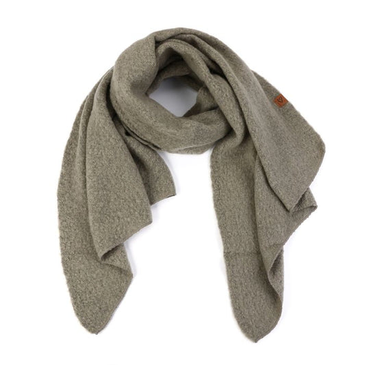 Basic sjaal sage green