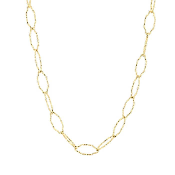 Basic chain necklace gold