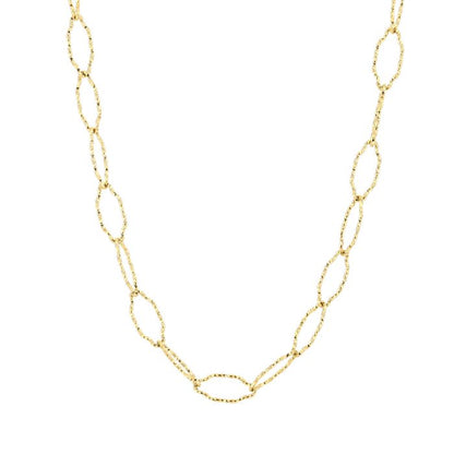 Basic chain necklace gold