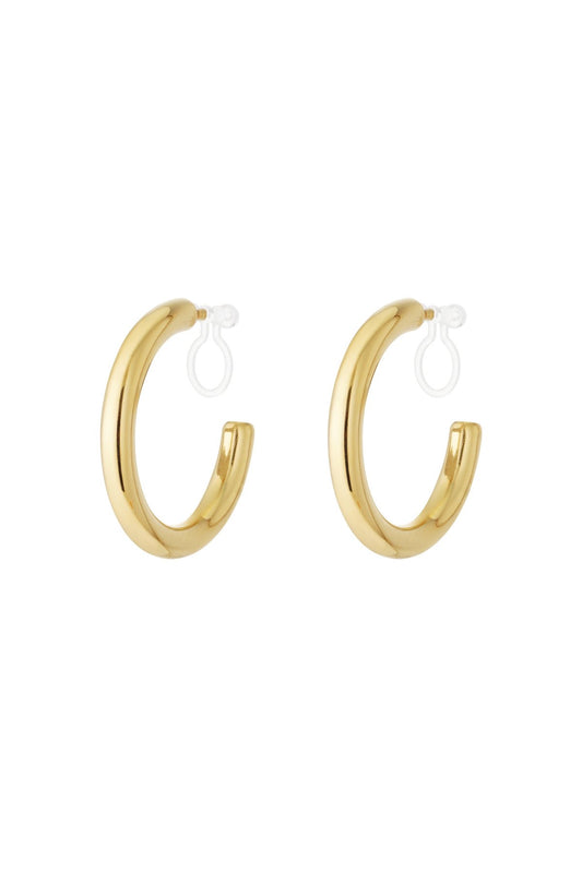 Clip hoops gold