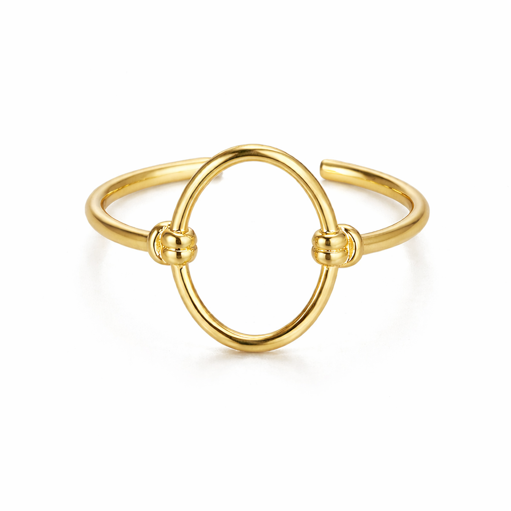 Hoop ring gold