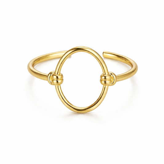 Hoop ring gold