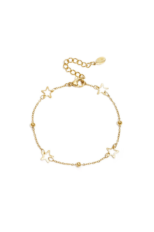 Star bracelet gold