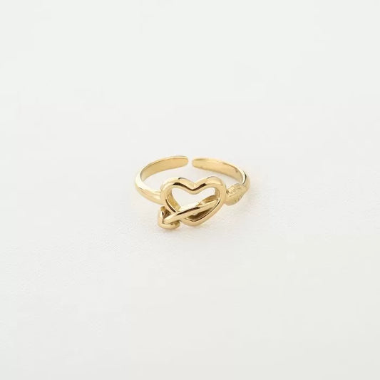 Cupido love ring gold
